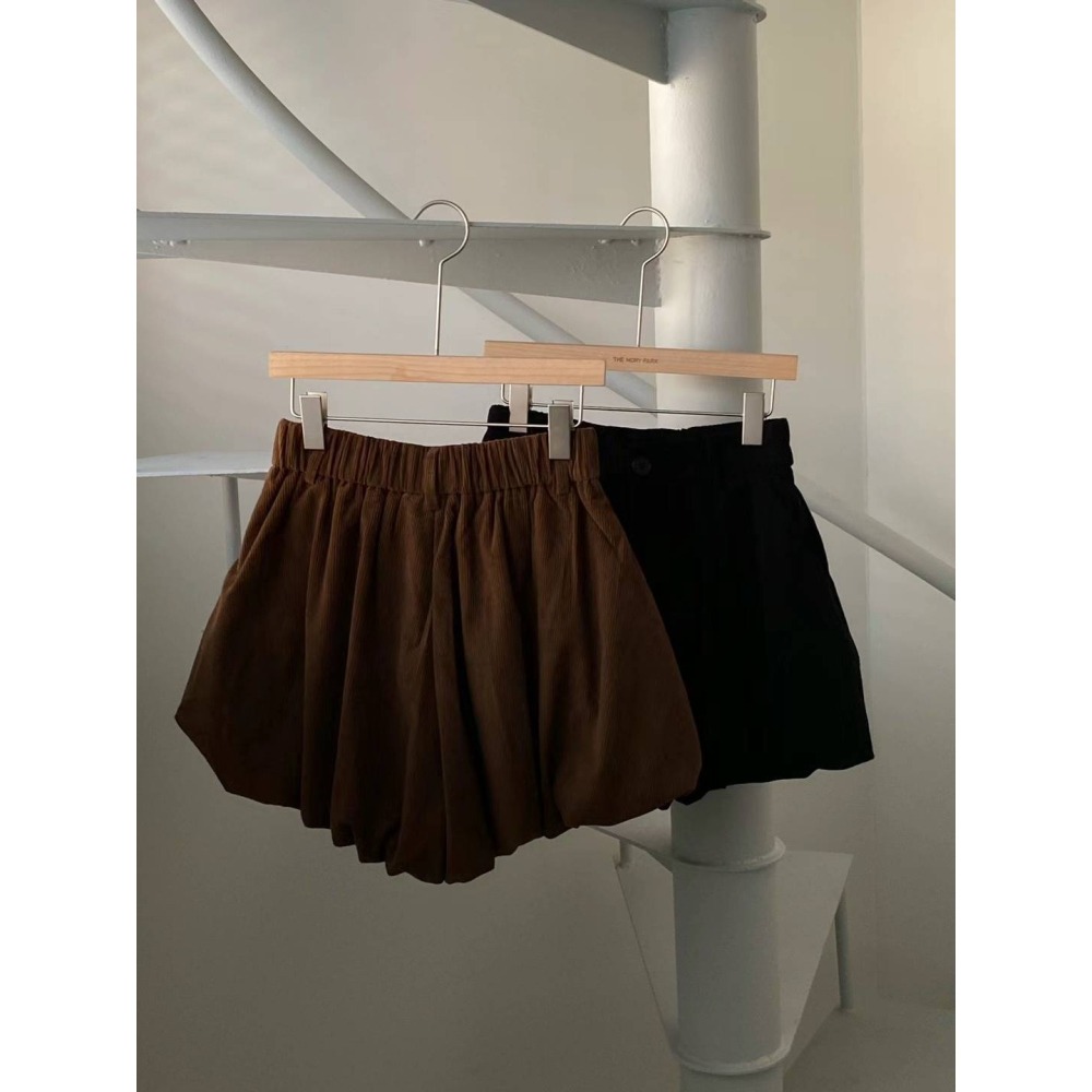 Twins 🇰🇷 韓國代購 東大門 正韓 燈芯絨氣球褲裙-細節圖9