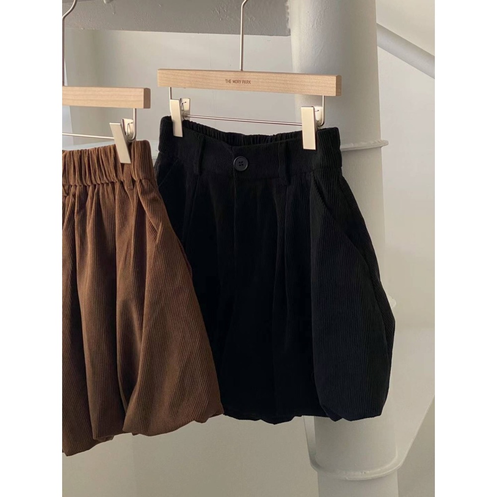 Twins 🇰🇷 韓國代購 東大門 正韓 燈芯絨氣球褲裙-細節圖10