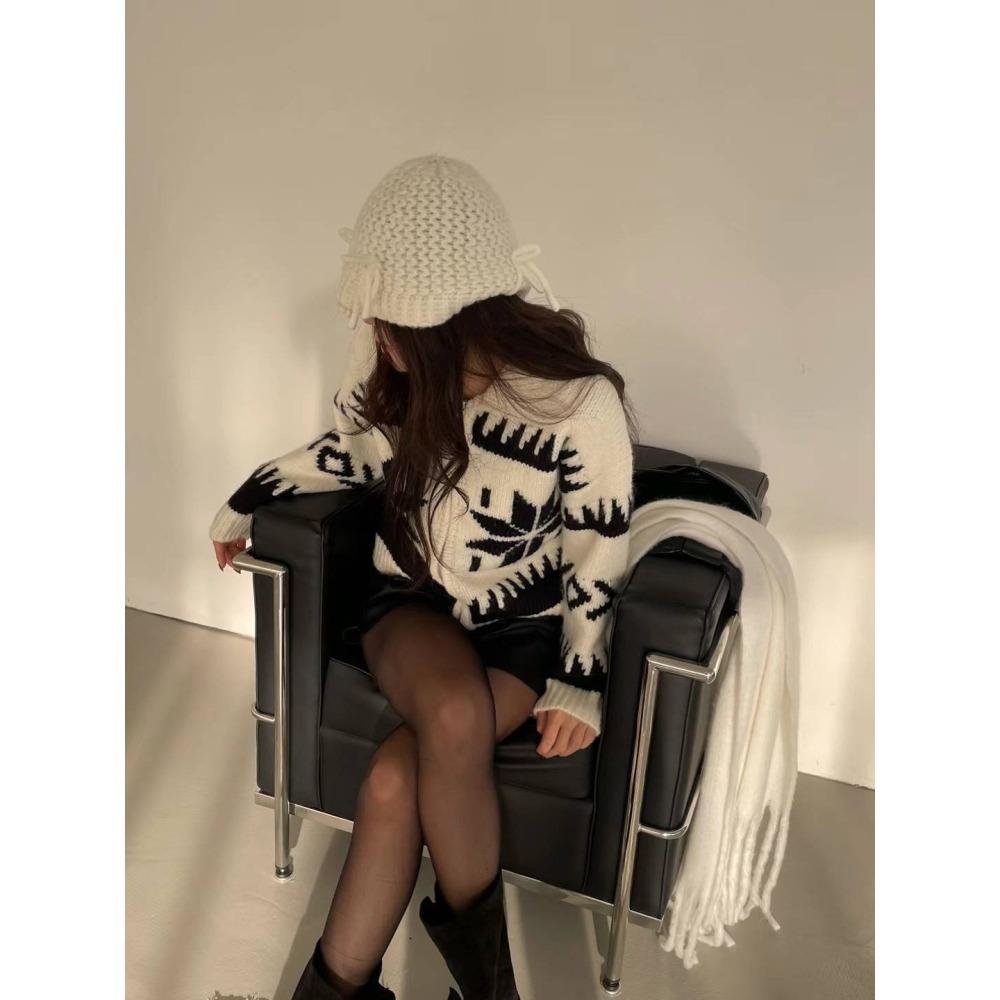 Twins 🇰🇷 韓國代購 東大門 正韓 舒適堤花設計針織外套-細節圖4