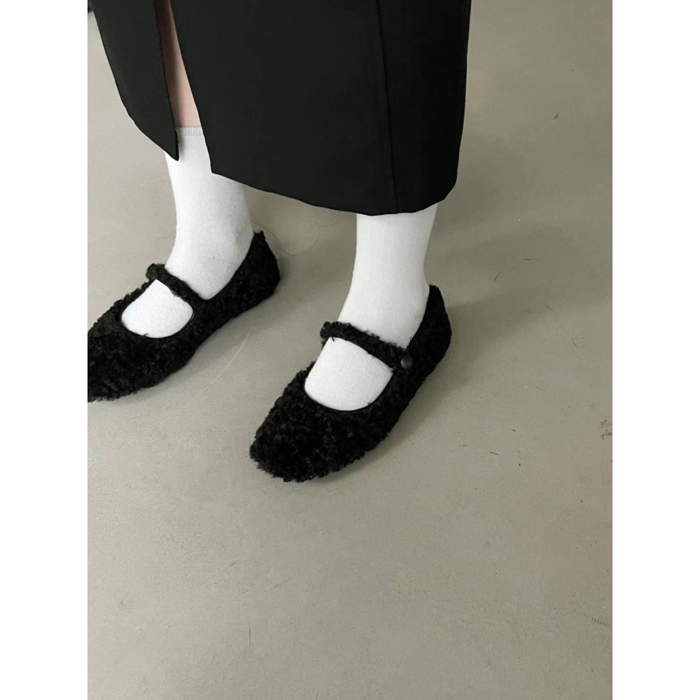 Twins 🇰🇷 韓國代購 東大門 正韓  超Q毛毛娃娃鞋-細節圖2