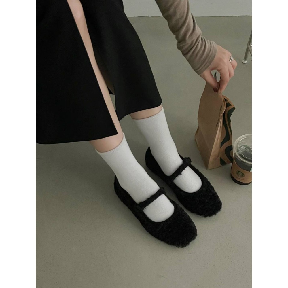 Twins 🇰🇷 韓國代購 東大門 正韓  超Q毛毛娃娃鞋-規格圖8