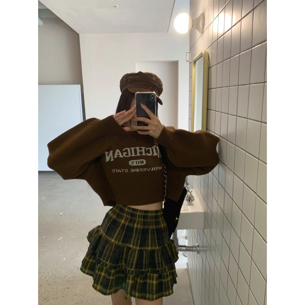 Twins 🇰🇷 韓國代購 東大門 正韓 法蘭絨蛋糕褲裙-細節圖5