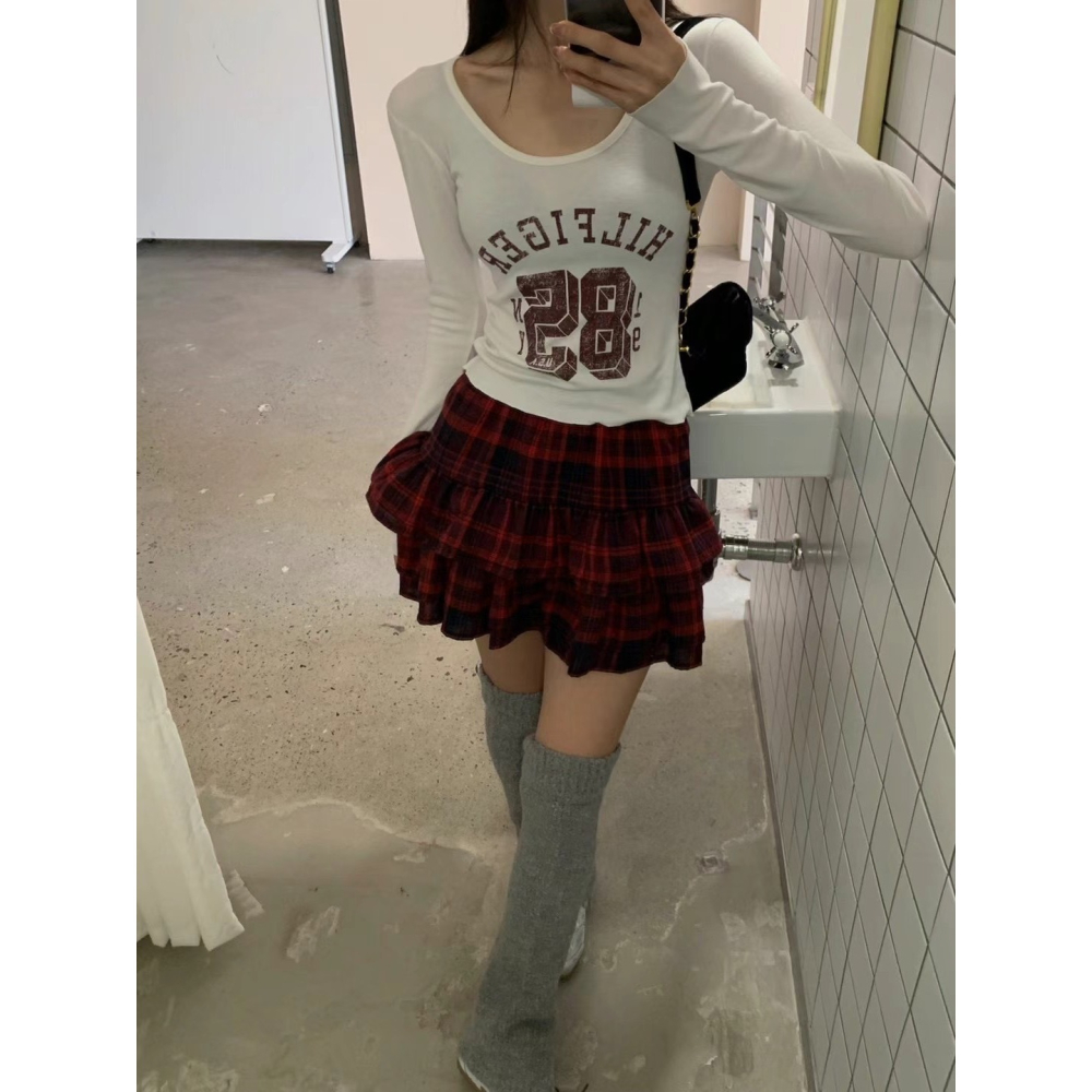 Twins 🇰🇷 韓國代購 東大門 正韓 法蘭絨蛋糕褲裙-細節圖6