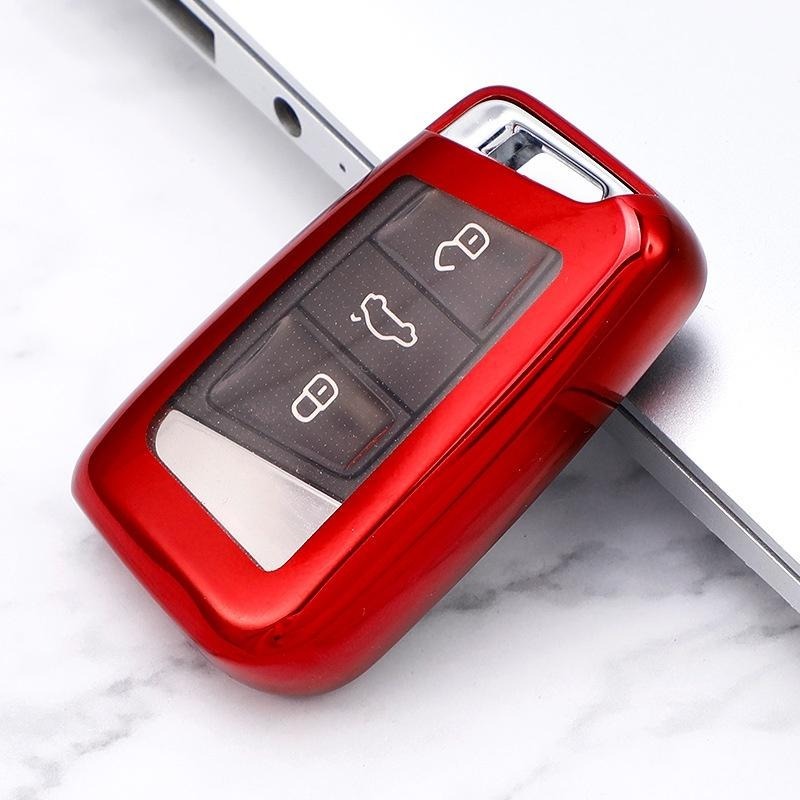 VW 福斯 鑰匙套 保護殼 智慧型鑰匙 Keyless Access Golf Tiguan T-Roc-細節圖8