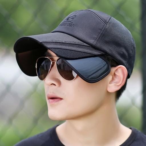 可伸縮 高爾夫球帽 棒球帽 遮陽帽 太陽眼鏡 防曬 自行車 釣魚 旅遊 路跑 曬斑 抗UV 高爾夫 保護雙眼-細節圖5