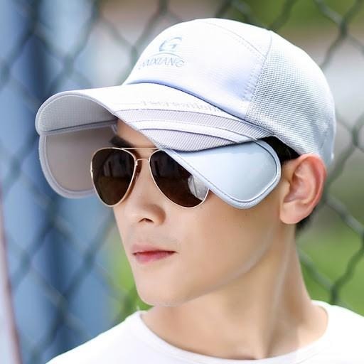 可伸縮 高爾夫球帽 棒球帽 遮陽帽 太陽眼鏡 防曬 自行車 釣魚 旅遊 路跑 曬斑 抗UV 高爾夫 保護雙眼-細節圖6