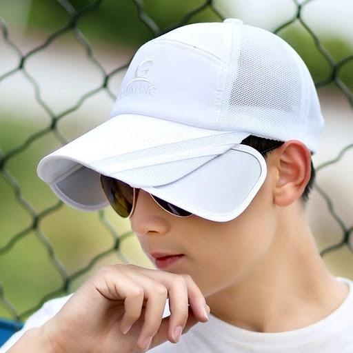 可伸縮 高爾夫球帽 棒球帽 遮陽帽 太陽眼鏡 防曬 自行車 釣魚 旅遊 路跑 曬斑 抗UV 高爾夫 保護雙眼-細節圖7