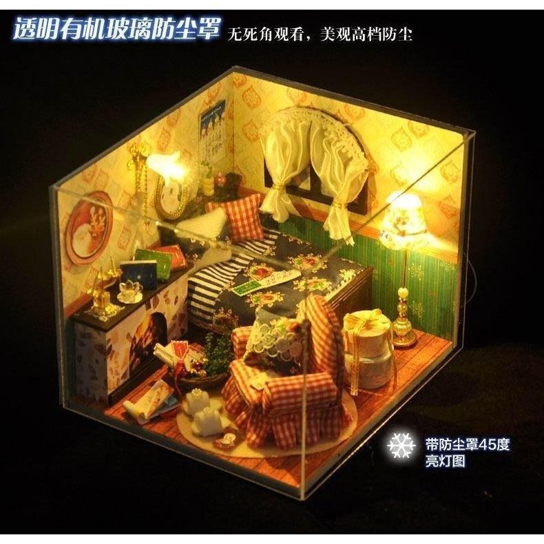 DIY 小屋 袖珍屋 娃娃屋 交換禮物 生日禮物 耶誕節禮物 立體拼圖 【冬之謠】-細節圖2