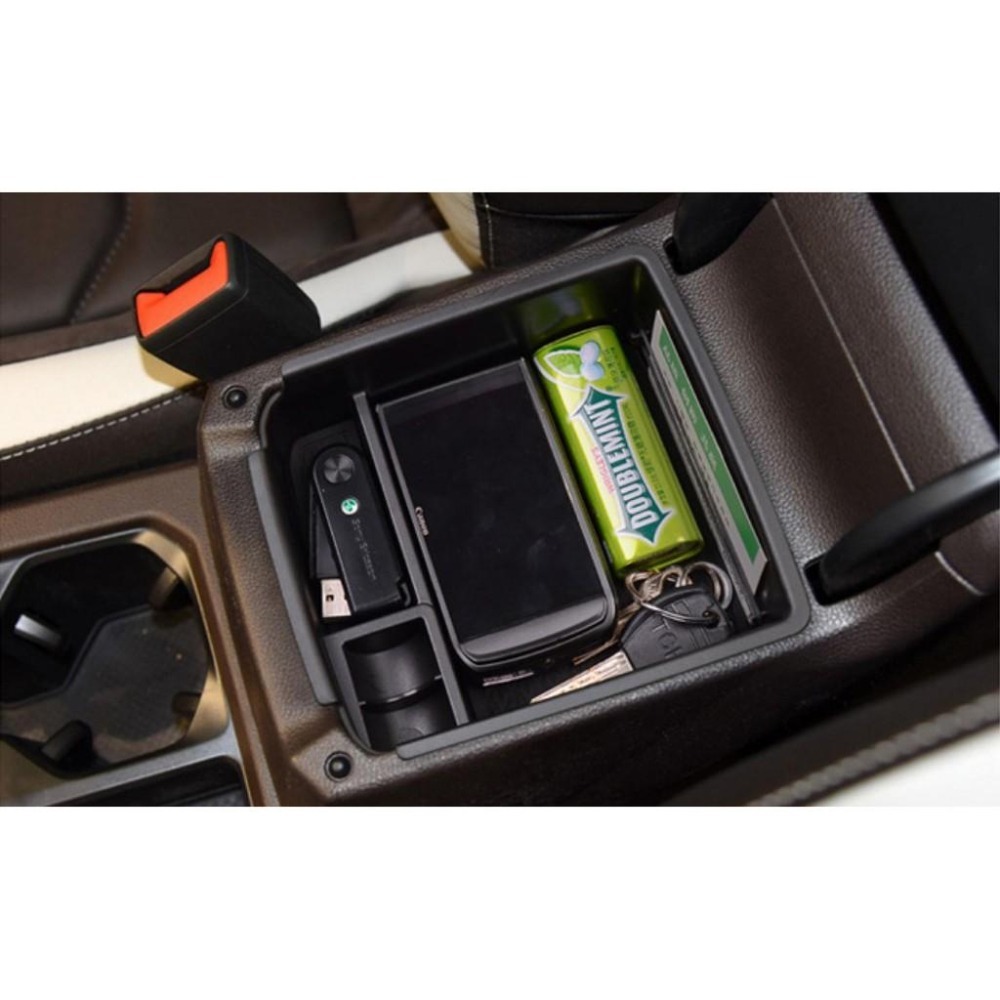 VW TIGUAN 福斯 17-25 改裝 中央扶手箱 扶手箱托盤 中央儲物箱 收納盒置物箱托盤-細節圖6