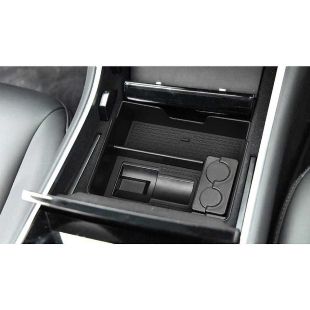 TESLA  MODEL 3 MODEL Y 特斯拉 中央扶手箱 扶手箱托盤 中央儲物箱 收納盒置物箱 托盤-細節圖6