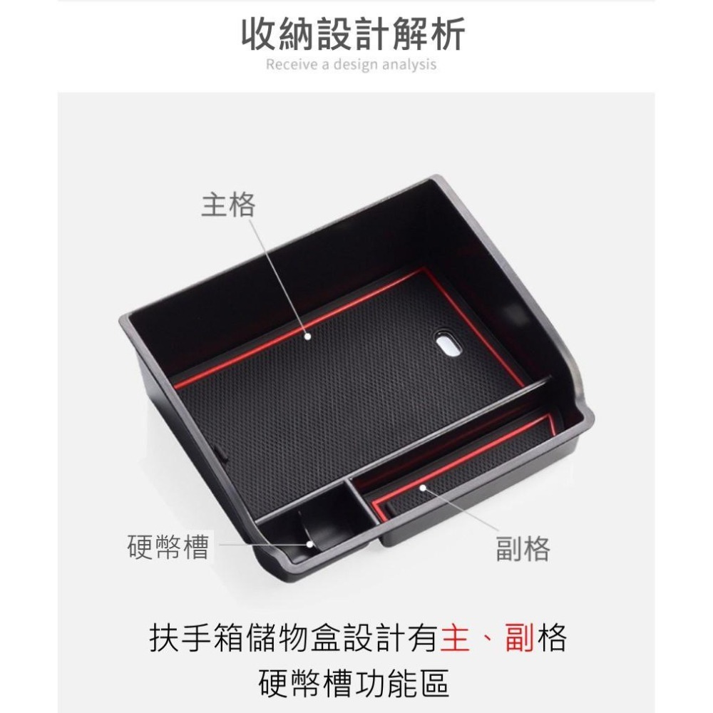 TOYOTA HILUX 19-25 改裝 中央扶手箱 扶手箱托盤 中央儲物箱 收納盒置物箱托盤-細節圖4