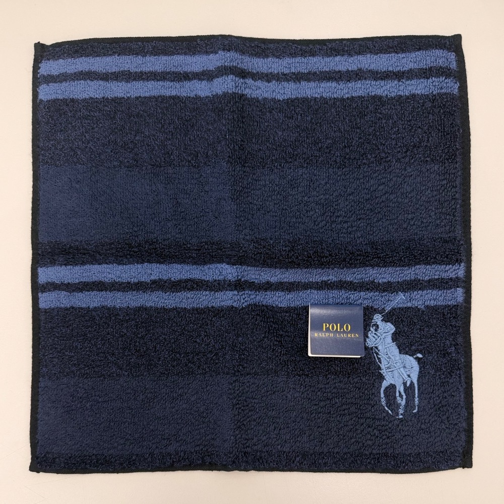 日本進口 POLO RALPH LAUREN 毛巾手帕 方巾 現貨-細節圖2