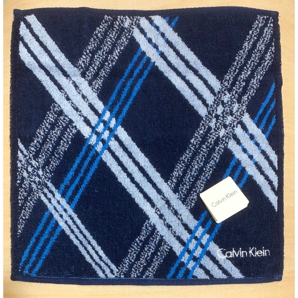 日本製 CK Calvin Klein 手帕 方巾 現貨-細節圖2