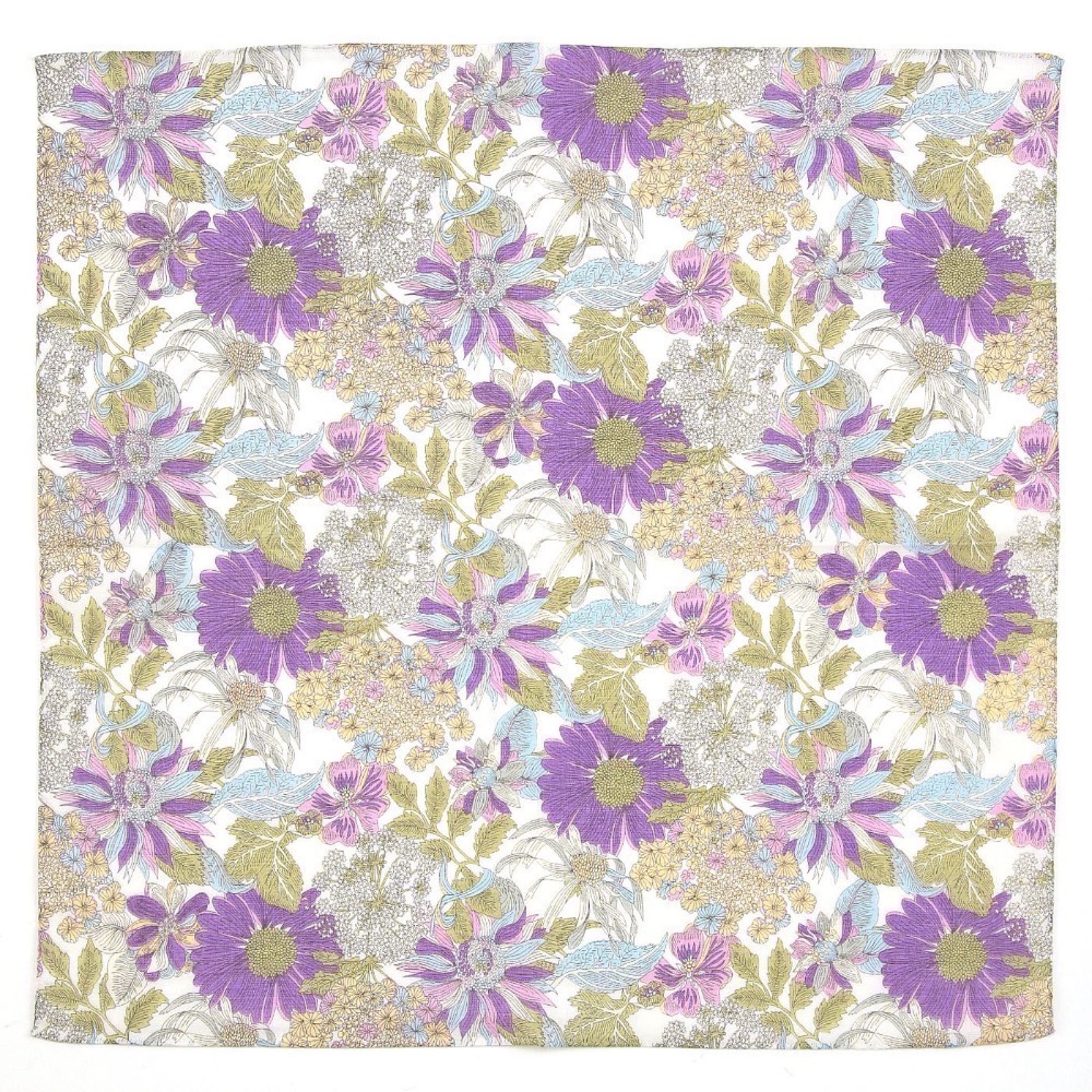 日本製 INTERMODE LIBERTY 手帕 方巾 純棉 現貨-細節圖2