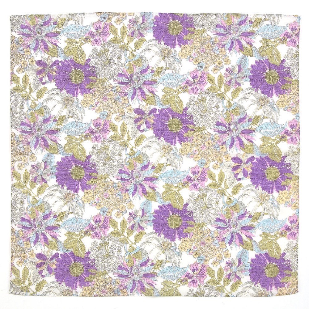 日本製 INTERMODE LIBERTY 手帕 方巾 純棉 現貨-細節圖2