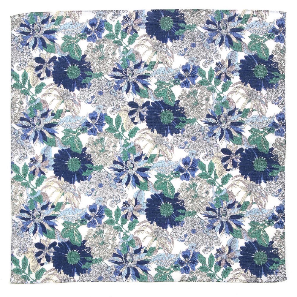 日本製 INTERMODE LIBERTY 手帕 方巾 純棉 現貨-細節圖4