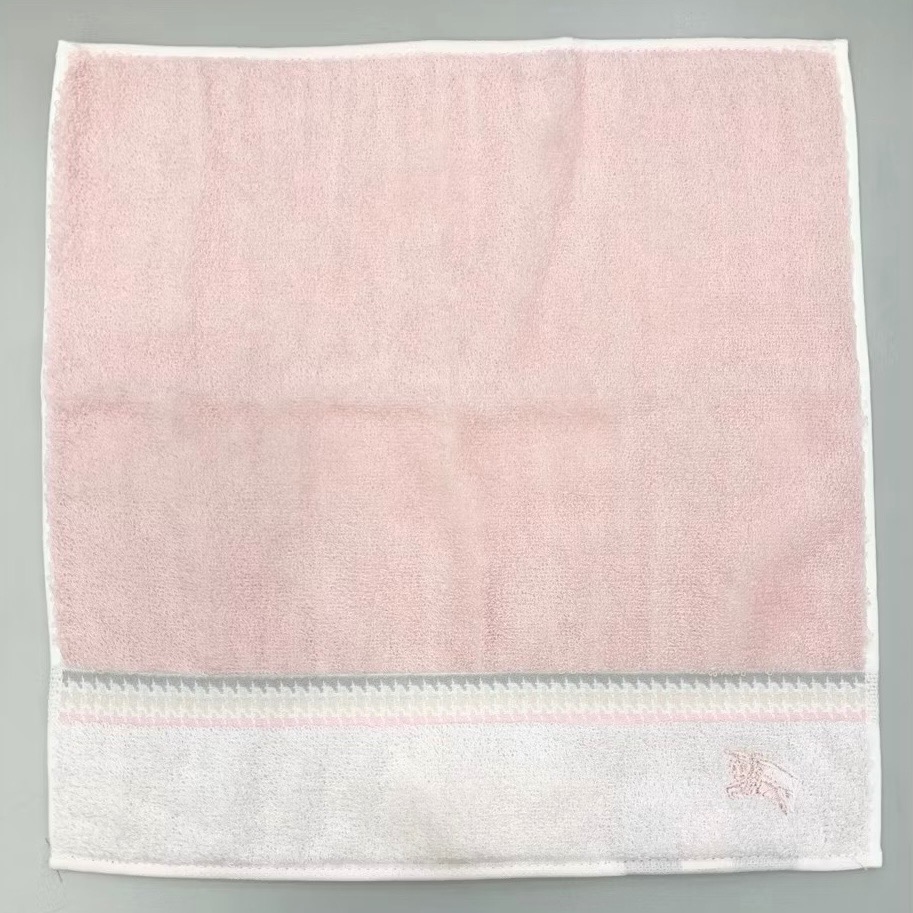 日本製 BURBERRY 方巾 小毛巾 手帕 現貨-細節圖3