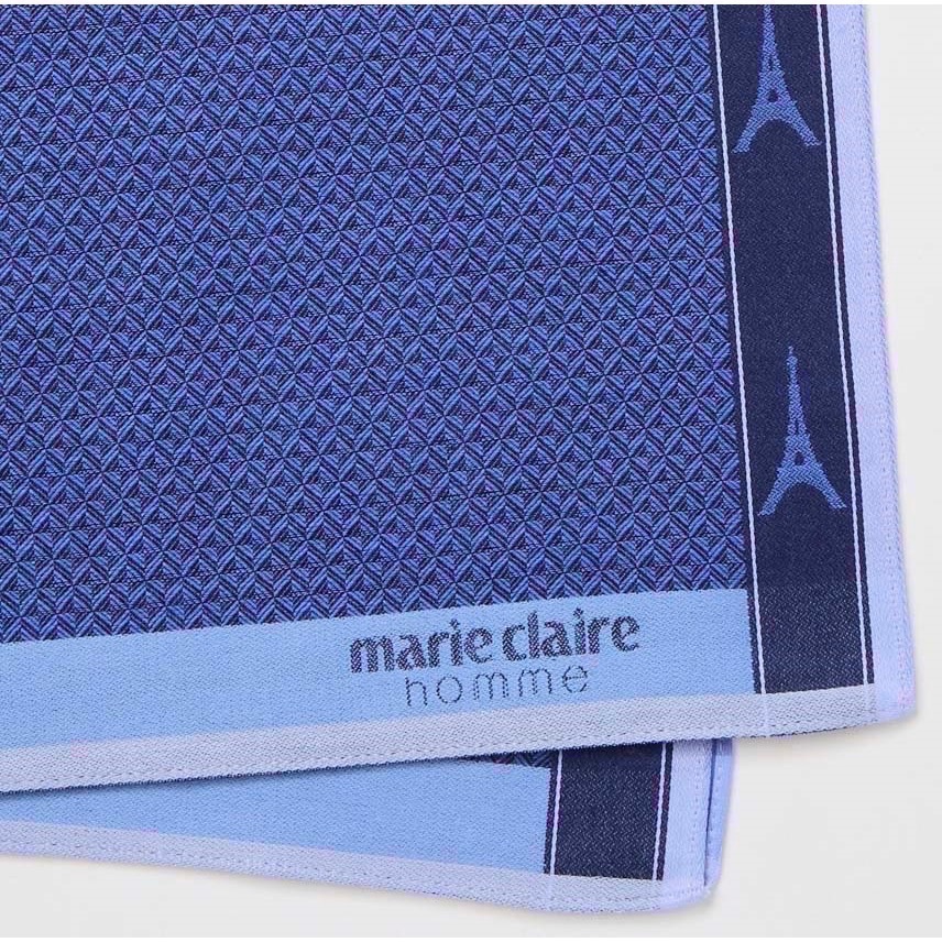 日本製 marie claire 手帕 方巾 純棉 現貨 巴黎設計-細節圖2