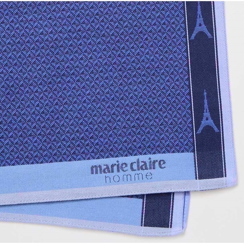 日本製 marie claire 手帕 方巾 純棉 現貨 巴黎設計-細節圖2