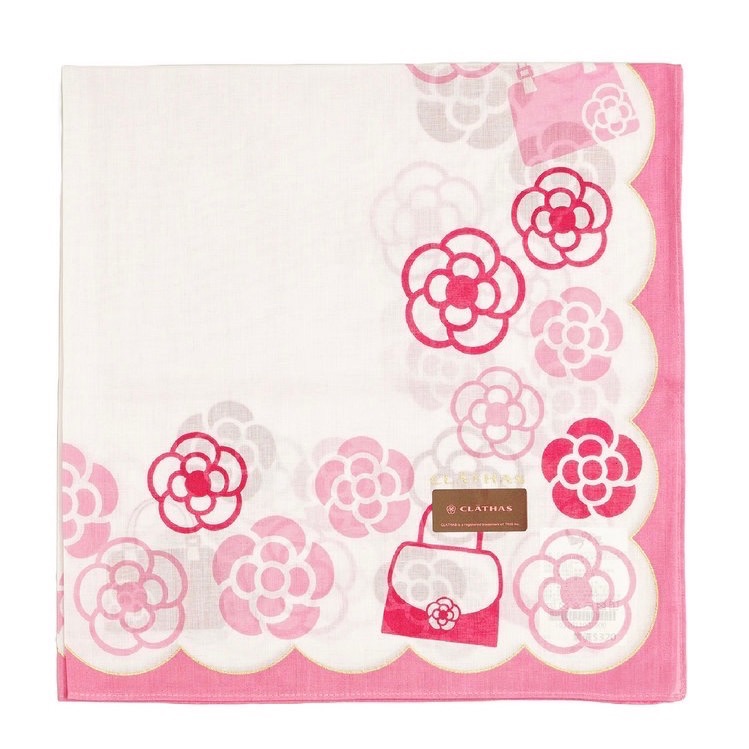 日本製 CLATHAS 手帕 方巾 領巾 現貨-細節圖3