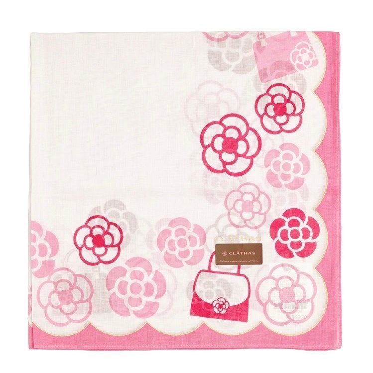 日本製 CLATHAS 手帕 方巾 領巾 現貨-細節圖3