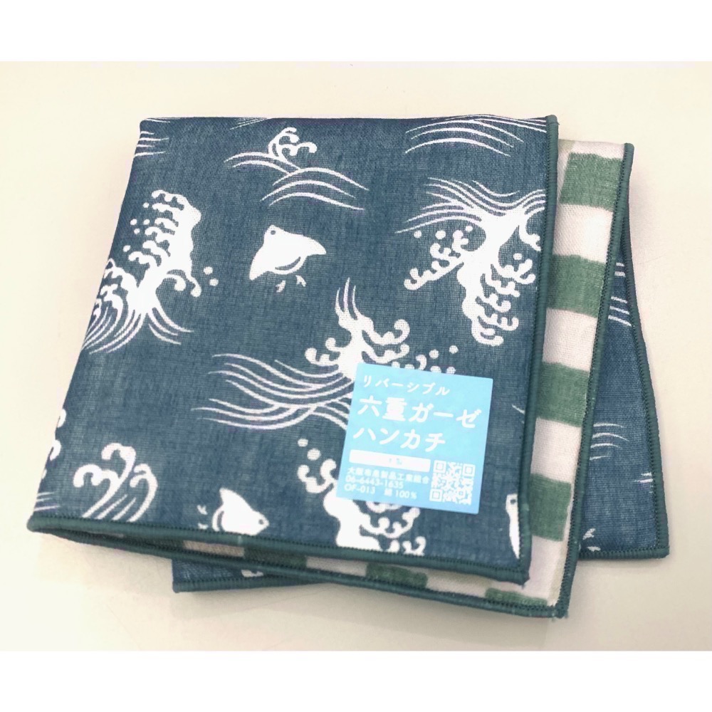 ￼日本製 六層紗 6重紗 棉紗手帕 方巾 純棉 現貨-細節圖3