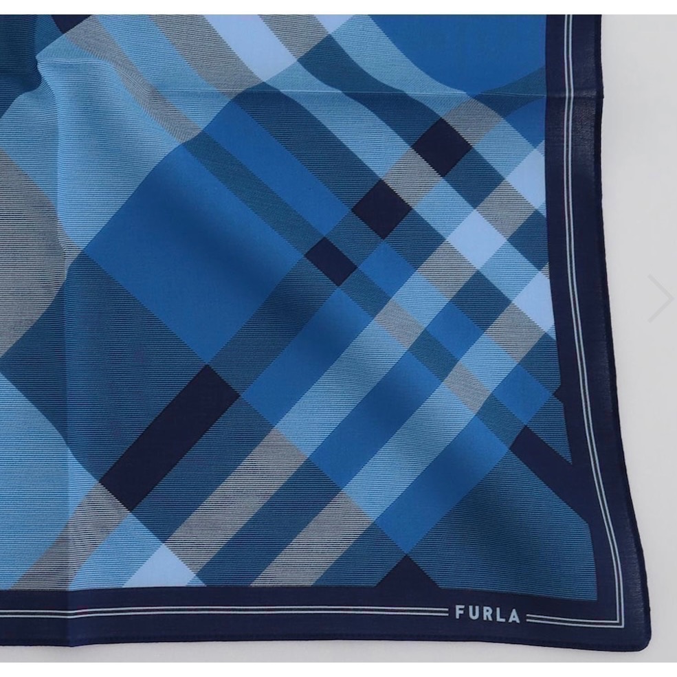 義大利名牌 FURLA 男士手帕 方巾 現貨-規格圖1