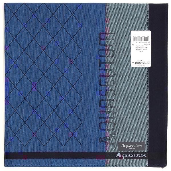 ￼新款 英國品牌 Aquascutum 男士手帕 方巾 現貨-規格圖1