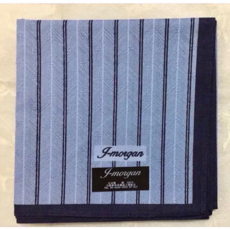 日本製 男士 男用手帕 方巾 純棉 現貨-規格圖1