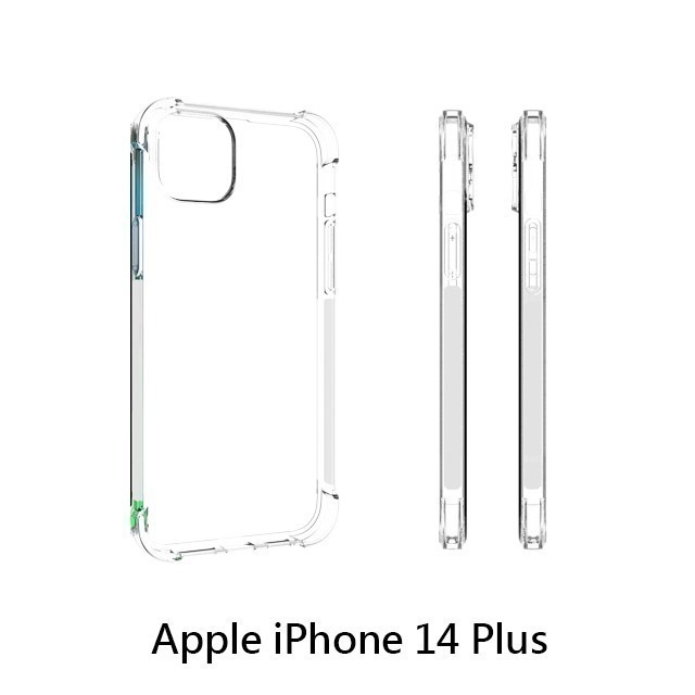 四角空壓殼 APPLE  IPhone14/plus/pro/pro max手機殼│防摔殼│透明軟殼 -ip14系列-細節圖6
