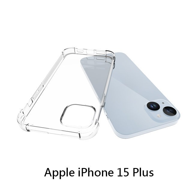 四角空壓殼 APPLE  IPhone15/plus/pro/pro max手機殼│防摔殼│透明軟殼 -ip15系列-細節圖5