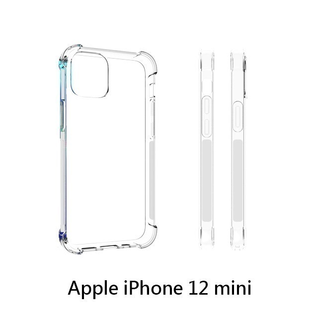 四角空壓殼 APPLE  IPhone12/mini/pro/pro max手機殼│防摔殼│透明軟殼 -ip12系列-細節圖4