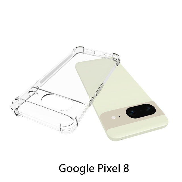 四角空壓殼 Google Pixel 8/ Pixel 8 Pro 手機殼  防摔殼 透明軟殼-細節圖3