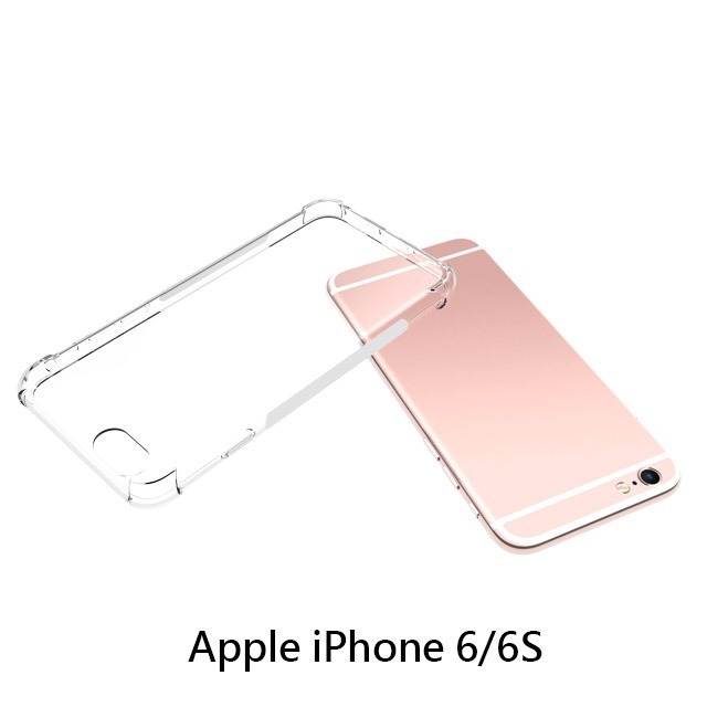 四角空壓殼 APPLE  IPhone 6/6S  IPhone 6+/6S+ 手機殼│防摔殼│透明軟殼 -ip6系列-細節圖3