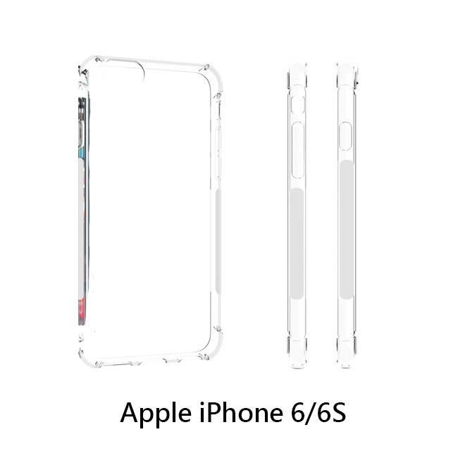 四角空壓殼 APPLE  IPhone 6/6S  IPhone 6+/6S+ 手機殼│防摔殼│透明軟殼 -ip6系列-細節圖4