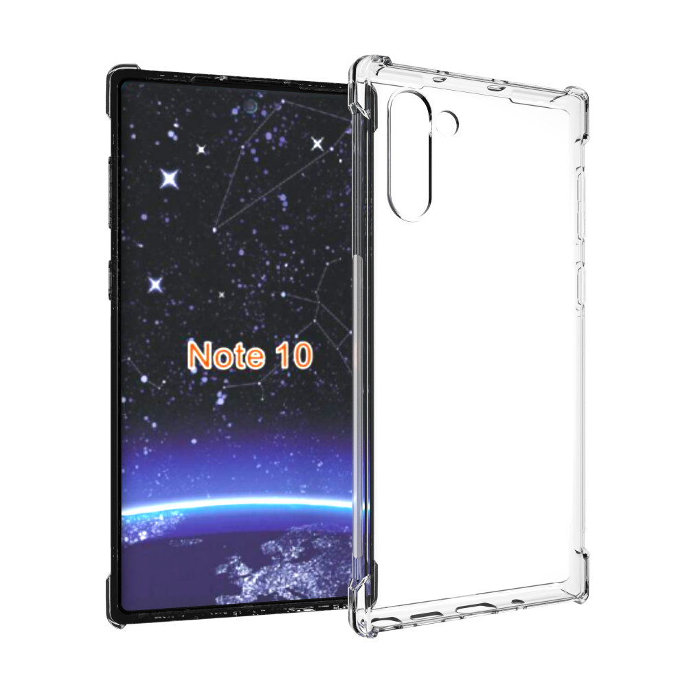 四角空壓殼-SAM三星  NOTE10/NOTE10+   防摔殼 │手機殼│透明軟殼-細節圖3