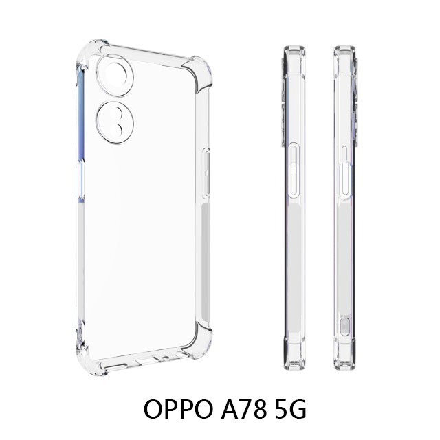 四角空壓殼 OPPO  A77 5G / A78 5G /A79 5G 防摔殼 │手機殼│透明軟殼-細節圖6