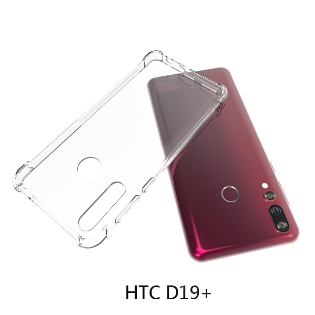 四角空壓殼 HTC Desire19+ /HTC Desire19s / HTC U19e  防摔殼 │手機殼│透明軟殼-細節圖3