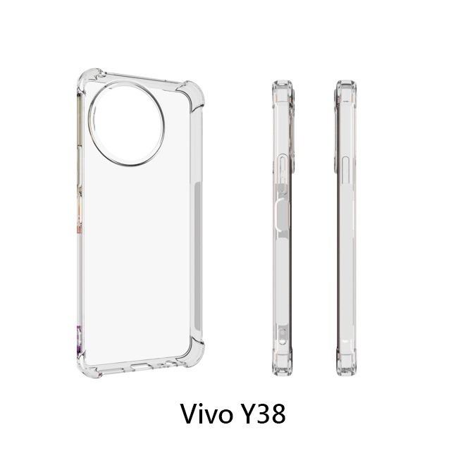 四角空壓殼 Vivo Y27/Y36 / Y28s/ Y38(斷貨) / Y78  防摔殼 │手機殼│透明軟殼-細節圖6