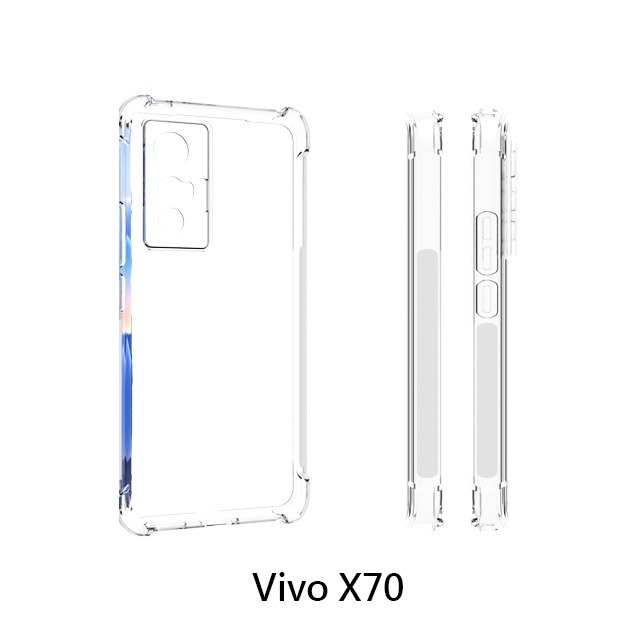 四角空壓殼 Vivo X60/Vivo X60 Pro/Vivo X70/Vivo X70 Pro 防摔殼 │透明軟殼-細節圖8