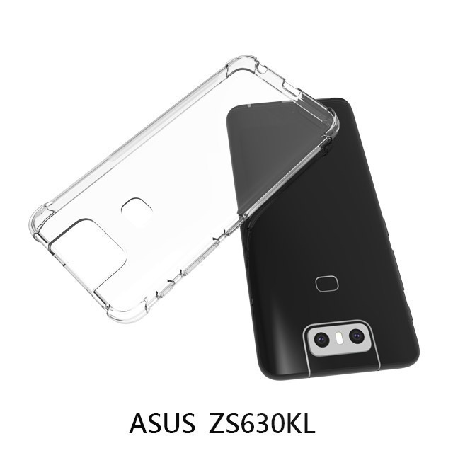 四角空壓殼 ASUS  ZS630KL 防摔殼 │手機殼│透明軟殼-細節圖3