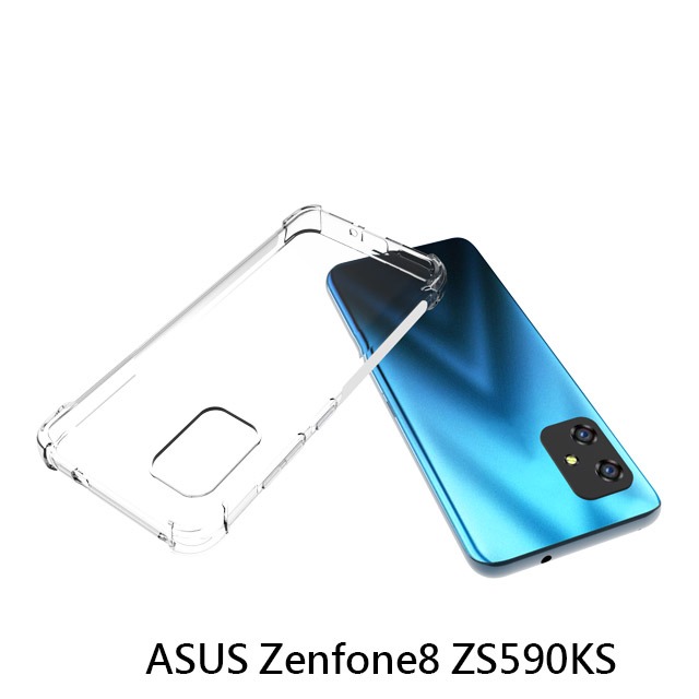 四角空壓殼 ASUS Zenfone8 ZS590KS/Zenfone8Flip ZS672KS  防摔殼 │透明軟殼-細節圖3