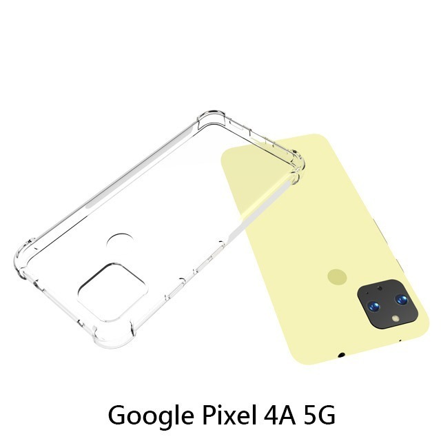 四角空壓殼 Google Pixel 4a / Pixel 4a 5G / Pixel 5 防摔殼 │手機殼│透明軟殼-細節圖3