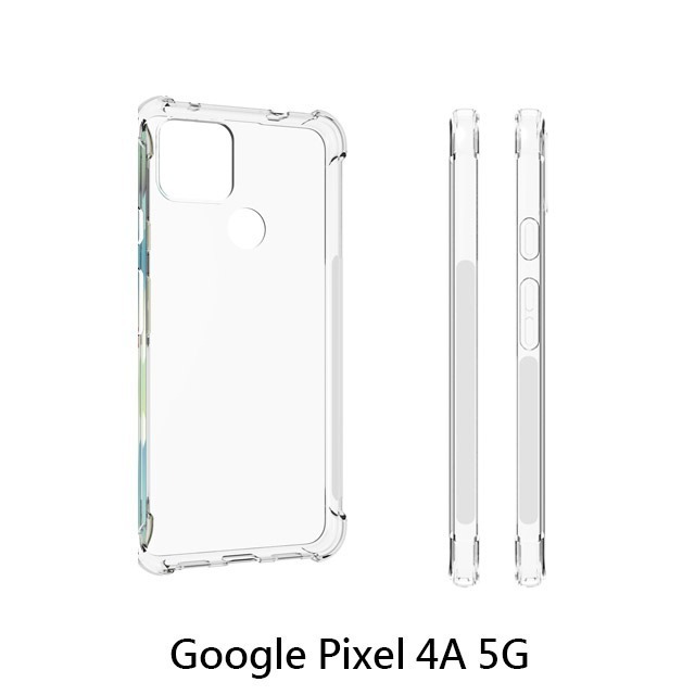 四角空壓殼 Google Pixel 4a / Pixel 4a 5G / Pixel 5 防摔殼 │手機殼│透明軟殼-細節圖4