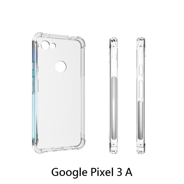 四角空壓殼 Google Pixel 3a 防摔殼 │手機殼│透明軟殼-細節圖4