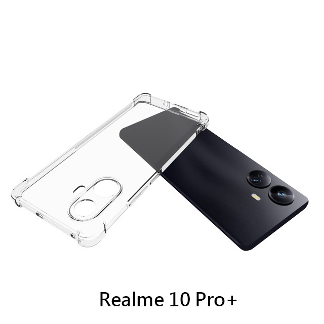 四角空壓殼 Realme 10 Pro / Realme 10 Pro+ 防摔殼 │手機殼│透明軟殼-細節圖5