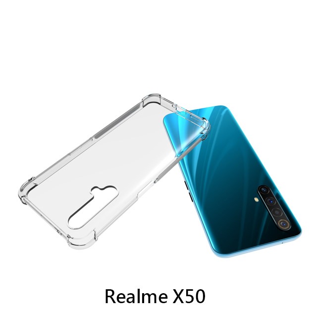 四角空壓殼 Realme X50/Realme X50 Pro/Realme X3 防摔殼 │手機殼│透明軟殼-細節圖3