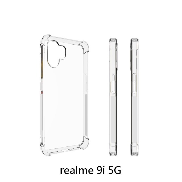 四角空壓殼 Realme n arzo 30a/ realme 9i 5G 防摔殼 │手機殼│透明軟殼-細節圖6