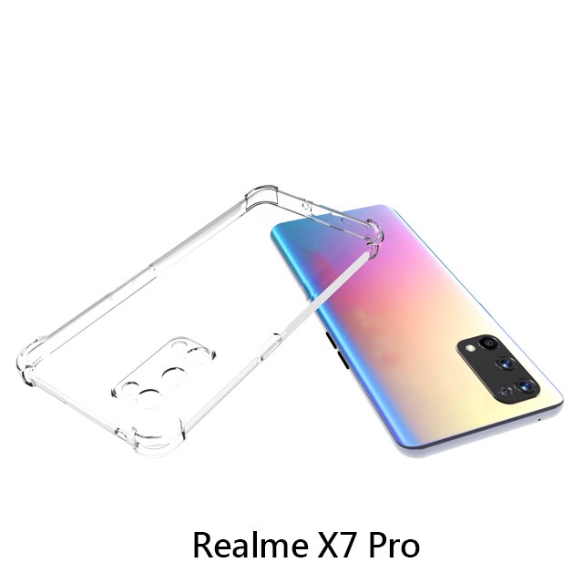 四角空壓殼 Realme X7 Pro 防摔殼 │手機殼│透明軟殼-細節圖3