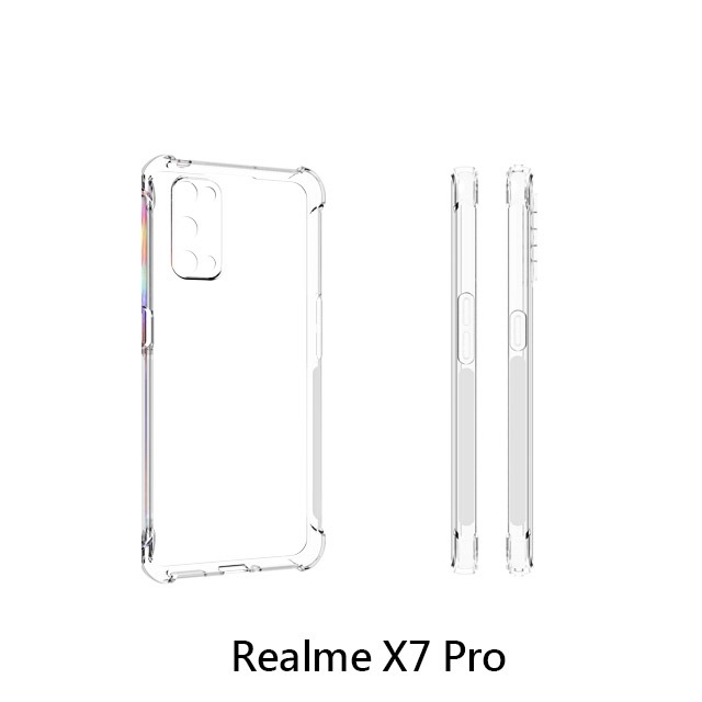 四角空壓殼 Realme X7 Pro 防摔殼 │手機殼│透明軟殼-細節圖4